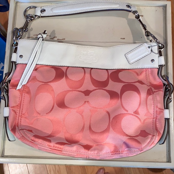 Coach Bags Vintage Coach Pink Zoe Shoulder Bag Poshmark